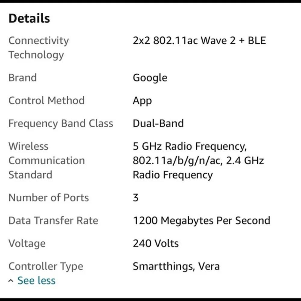 Google home wifi mesh router